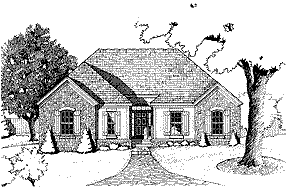

Plenty Of Curb Appeal
1472 sq. ft.; 1 Bedroom; 2 Baths  
This European-style exterior offers plenty of curb appeal, with its combination of stone and stucco, engaging window treatments and panelled front door. 
National Average Cost to Build: $161,920.00
